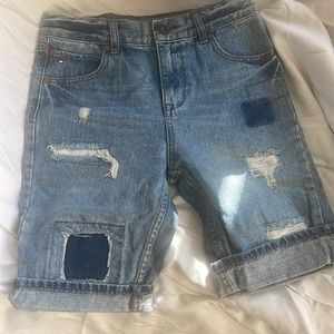 Kid’s EUC Tommy denim shorts